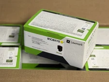 *SEALED* Lexmark 81C8XY0 Page 16,200 Yield Return Program Toner Cartridge Yellow