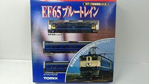 TOMIX Spur N Fahrzeug JR EF65 blau Zugset 3 Wagen 92080 Modelleisenbahn... | Condition: Neu
