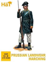 HäT 8309 - 1/72 1/72 Preuische Landwehr, Marschierend - Neu