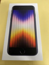 EMPTY BOX ONLY Apple iPhone SE (3rd Generation) Midnight, 64GB, A2595
