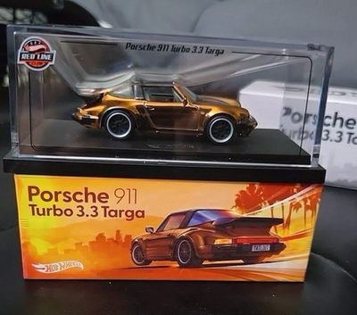 Hot Wheels RLC '88 Porsche 911 Turbo 3.3 Targa Bronze *NO CHASE