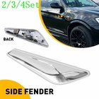 2/3Set Right Passenger Side Fender Chrome Emblem Moulding for BMW 15-17 F25 X4