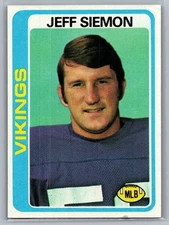 1978 Topps #58 Jeff Siemon a