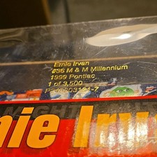 Ernie Irvan 36 M M Millennium 1999 Pontiac NASCAR Racecar Diecast