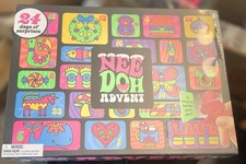 Schylling NeeDoh Advent Calendar 24 Days of Surprises   Reusable Squishy Toys