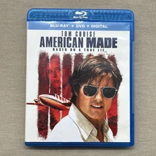 American Made (Blu-ray ONLY 2017) True Story Tom Cruise CIA Crime Doug Liman +