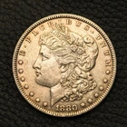 (ITM-7085) 1880-P Morgan Dollar ~ AU++ Condition ~ COMBINED SHIPPING!