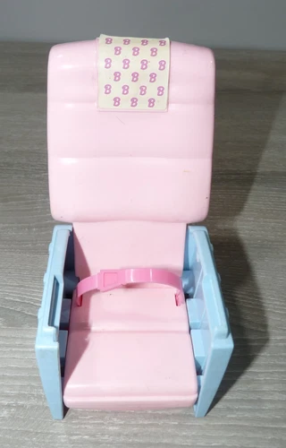 1999 Vintage Barbie Blue Jumbo Jet Airplane Replacement Part ~ Seat W/seat Belt