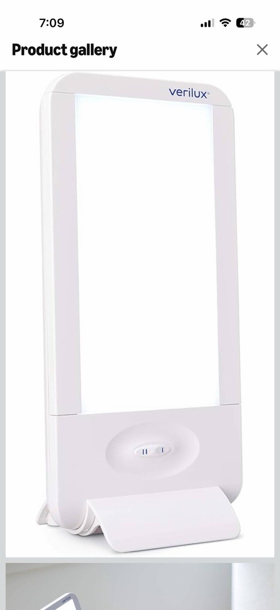 Verilux VT20WW1 Happylight Liberty Natural Spectrum Energy Lamp