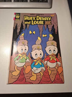US Walt Disney  Huey Dewey and Louie Junior Woodchucks (1971 Whitman) #71 WRIGHT