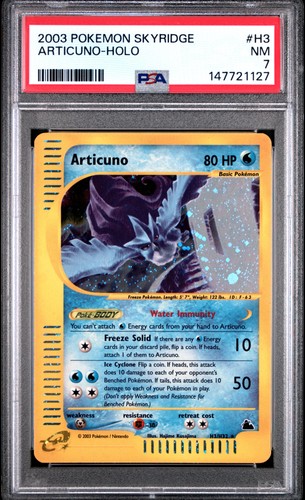 Articuno graded PSA 7 for sale on eBay