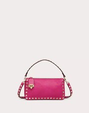 VALENTINO small rockstud grainy calfskin crossbody bag PINK - BNWT