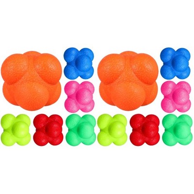 2 PCS Speed Reaktion Ball Geschwindigkeits-reaktionsball Fitness Für