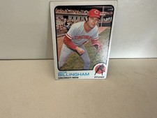 JACK BILLINGHAM 1973 Vintage Baseball Card Topps #89 CINCINNATI REDS Pitcher Exc