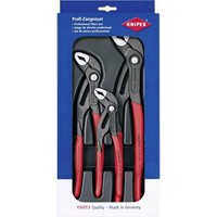 Knipex 00 20 09 V02 Werkstatt Wasserpumpenzangen-Set 3Teilig Einstellung Per
