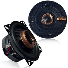 Warzone 2x WZ40PTi 4" Coaxial Speaker Pair 350W Max 80W RMS 4 Ohm Car Audio
