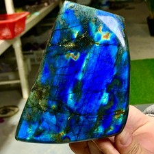 2.93LB Natural Gorgeous Labradorite QuartzCrystal Stone Specimen Healing