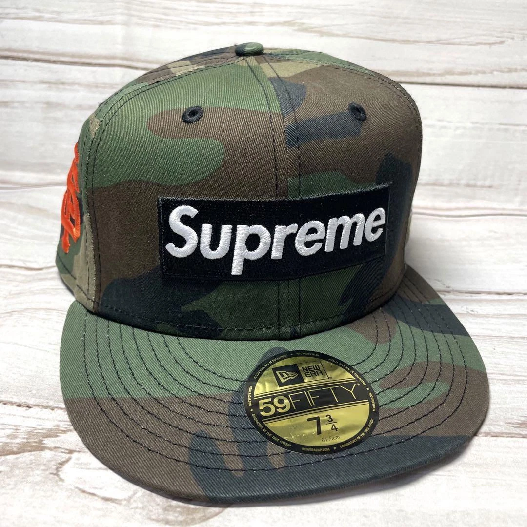 CHAPEAU CAMOUFLAGE SUPREME NEW ERA 7 3/4