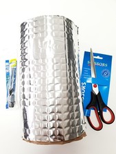 Insulation Kit Car Insulation 4m Alubutyl Insulation Mat for Car + Scissors + Cutter