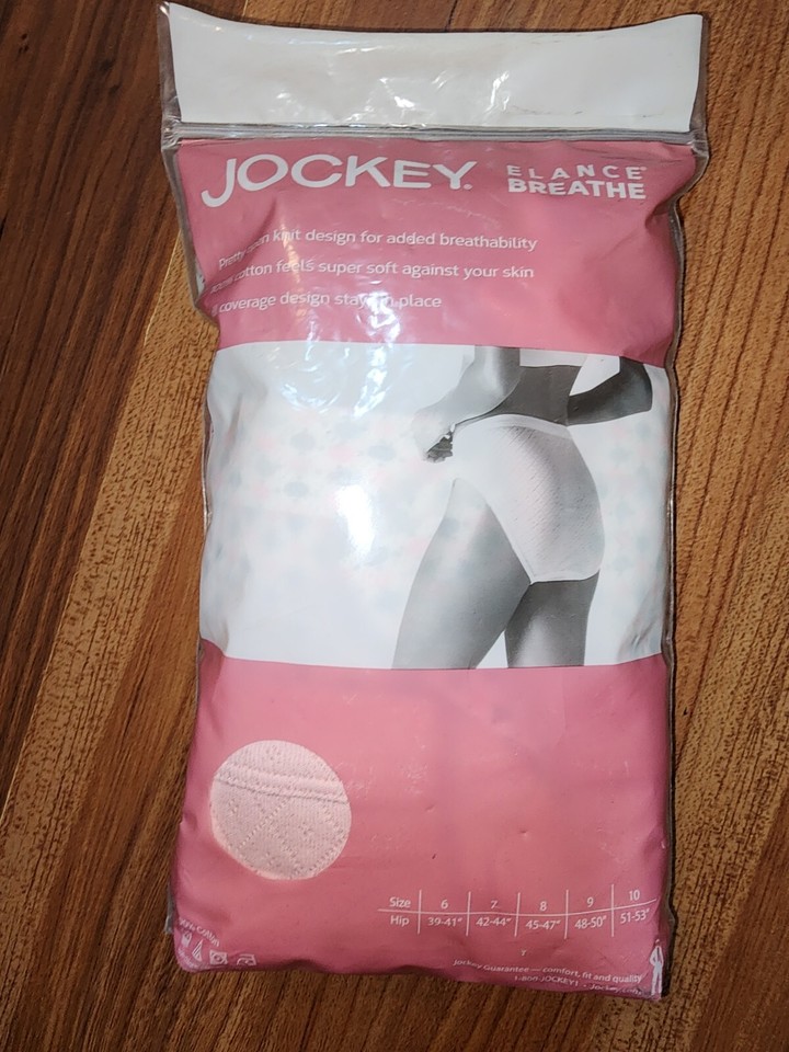Women's Breathe Jockey 3Pack 100 Cotton French Cut Panties Silver Fox
