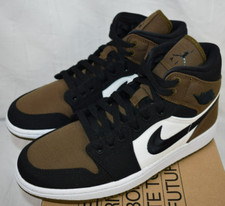 Taglia 8 - Nike Air Jordan 1 Mid SE donna punta oliva DV0427-301 a mano spedizione veloce