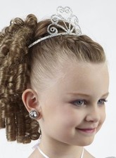 HOLOGRAM GLITTER TIARAS DANCE DRESSUP BEAUTY PAGEANT CROWN Metal Lot of 24