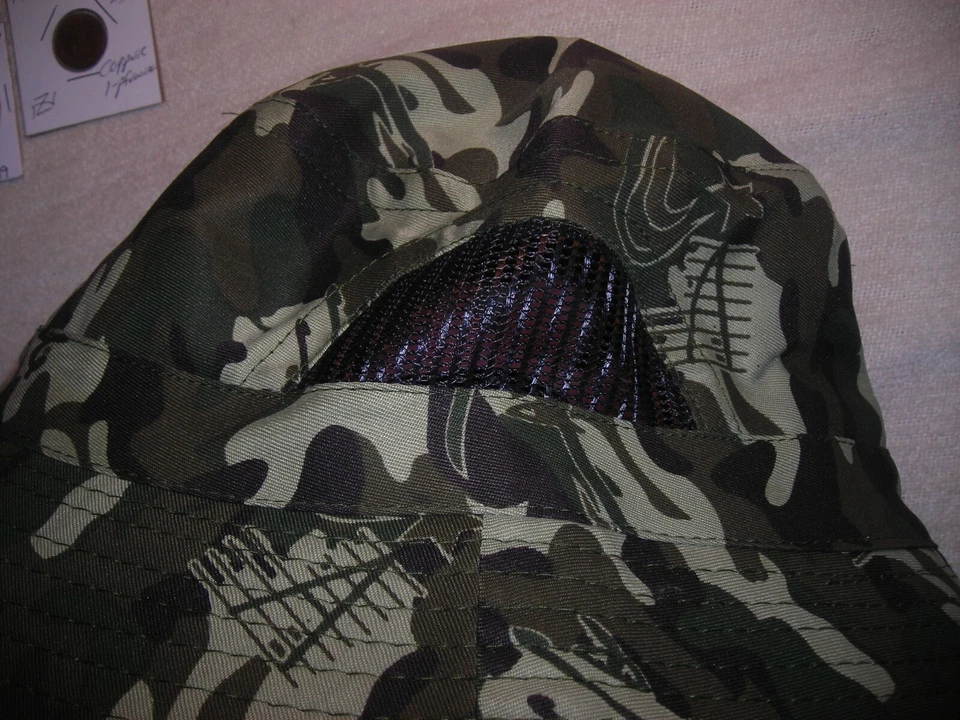 Camouflage chapeau Tactical Head Wear/Boonie/Jungle Hat Cap For Wargame Sports - Image 4 of 4