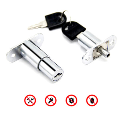 Drawer Push Lock Sliding Door Showcase Cupboard Cabinet Locks Window Secur_ro