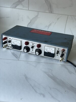 VIZ DUAL CONSTANT VOLTAGE DC POWER SUPPLY WP-702A, MADE IN U.S.A., WORKS GREAT!