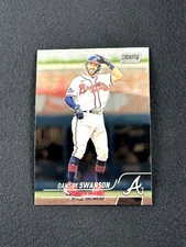 2022 Topps Stadium Club Chrome DANSBY SWANSON Base #169 Atlanta Braves