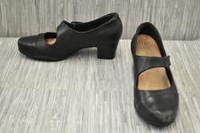 clarks rosalyn wren black leather