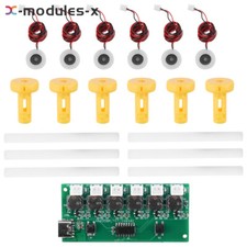 Type-C DC5V Ultrasonic Mist Maker 6 Channel Atomizing Module Humidifier DIY Kit