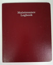 Maintenance Log Book SKU: MLOG100-Scientific Notebook Company