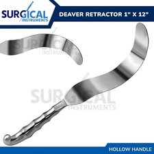 Deaver Retractor 1 x 12 Surgical & Veterinary Instruments Stainless German Grade