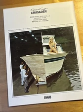 Chris Craft 1968 Crusader Vintage Boat Brochure