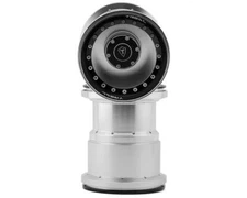 Treal Hobby 2.6" Aluminum Beadlock Monster Truck Wheels (Silver/Black) (2)