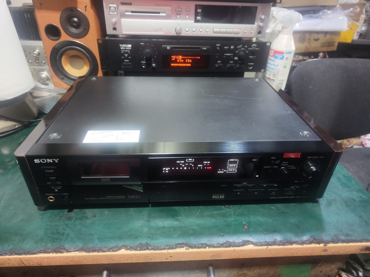 Sony DTC-59ESJ Black, DAT Recorder, Tested, Serviced, Pure Japan