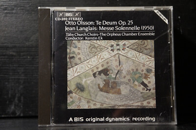 Olsson - Te Deum/Langlais - Messe Solennelle / The Orpheus Chamber Ensemble/EK