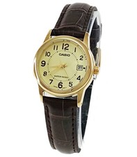 CASIO LTP-V002GL-9BUDF OROLOGIO DONNA PELLE MARRONE 26 mm SOTTOCOSTO