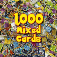 Pokémon 1,000 Mixed cards DECK BUILDER collection  bundle cheap starter bulk