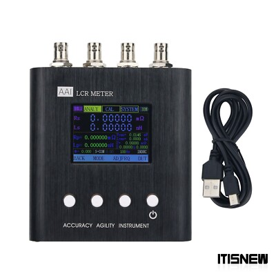 0~200kHz LCR Tester Digital Bridge Sweep Frequency  Full Automatic Range Meter