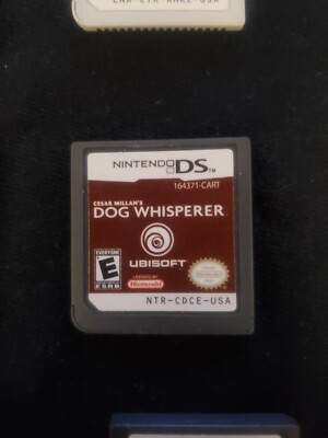 Cesar Millan's Dog Whisperer (Nintendo DS, 2008) Cart only 