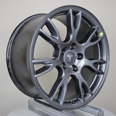 s*e様 トヨタ 19インチ ホイール ダークグレー TESLA MODEL S TEMPEST 19