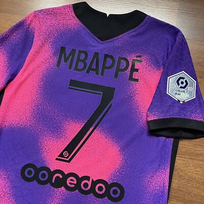 PSG NIKE VAPORKNIT 2020/2021 FOOTBALL SOCCER FOURTH JERSEY