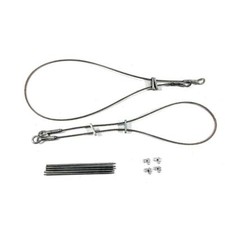 MATO RC 1228 MT248 Model 1/16 King Tiger Tank Metal Towing Cable Clamps Parts