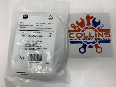 Allen-Bradley 42CA-B2LNBC-A2 50mm Photoelectric Cylindrical 10-30VDC 100mA