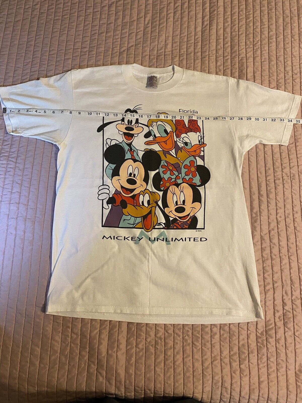 Disney Florida Mickey Unlimited Vintage Tee Shirt - image 9