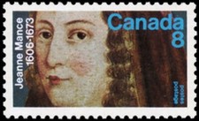 🍁Canada   #615   JEANNE MANCE     Brand New 1973 Pristine Original Gum