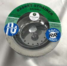 Prime Line Products Rapid Repair Basket Strainer with Putty 3 1/2" Chrome