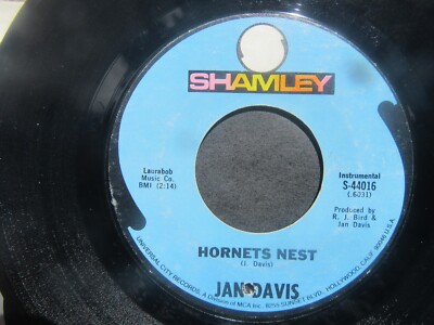JAN DAVIS Flamenco Funk (Mosaic)/Hornets Nest US Shamley 1969 Jazz Funk VG++